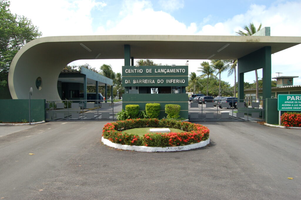 Entrada da Base aerea militar barreira do inferno